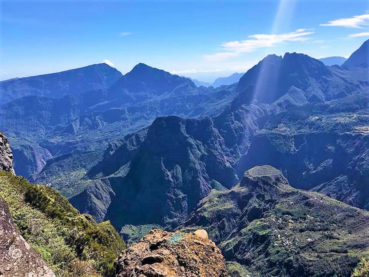 Piton Maïdo. Blick auf Mafate